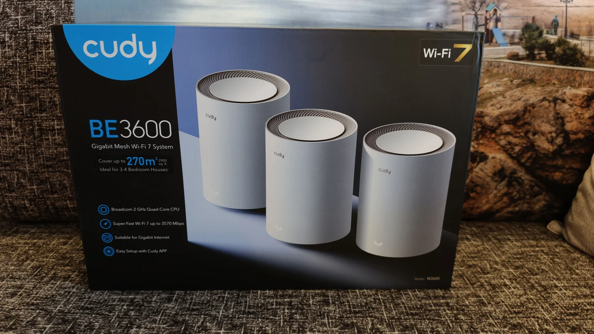 Маршрутизатор Cudy BE3600 Wi-Fi 7 - миниатюра 2