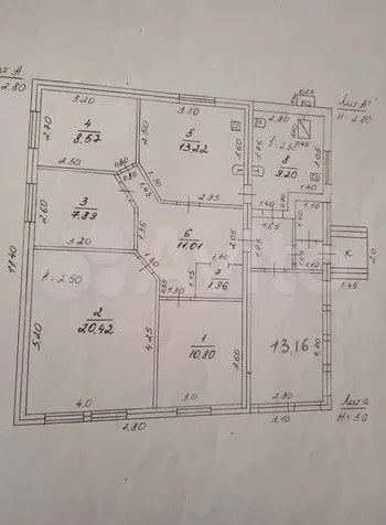 Дом 100.3 м² на участке 40 сот. - миниатюра 2