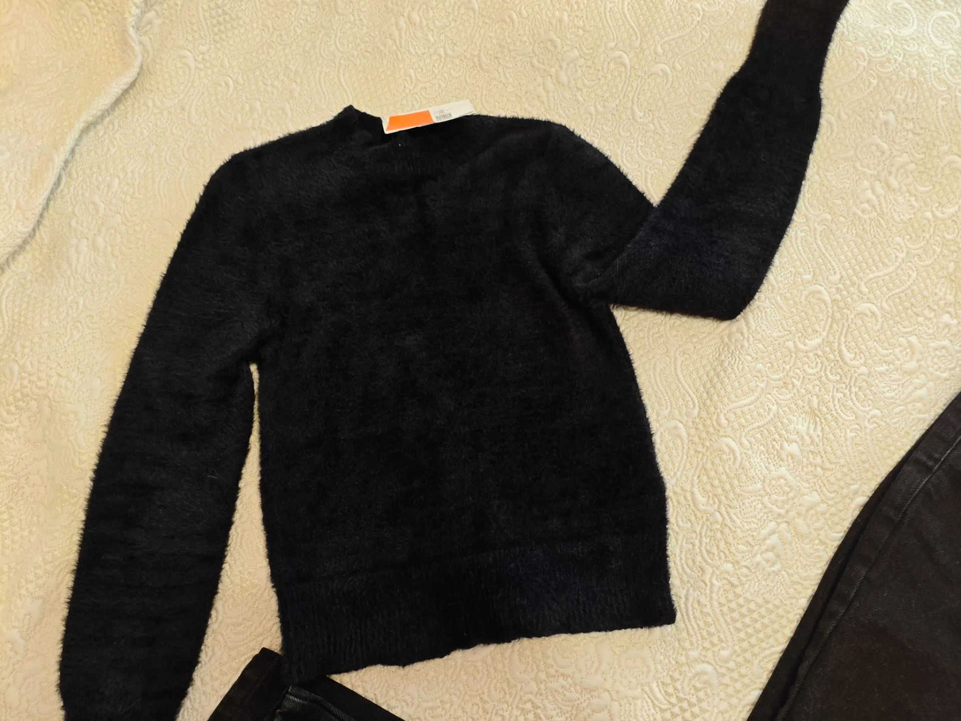 Джинсы Zarina 42 mom fit, новые, черные - миниатюра 4