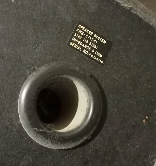 Корпуса колонок Philips FWB-C717/01 - миниатюра 3