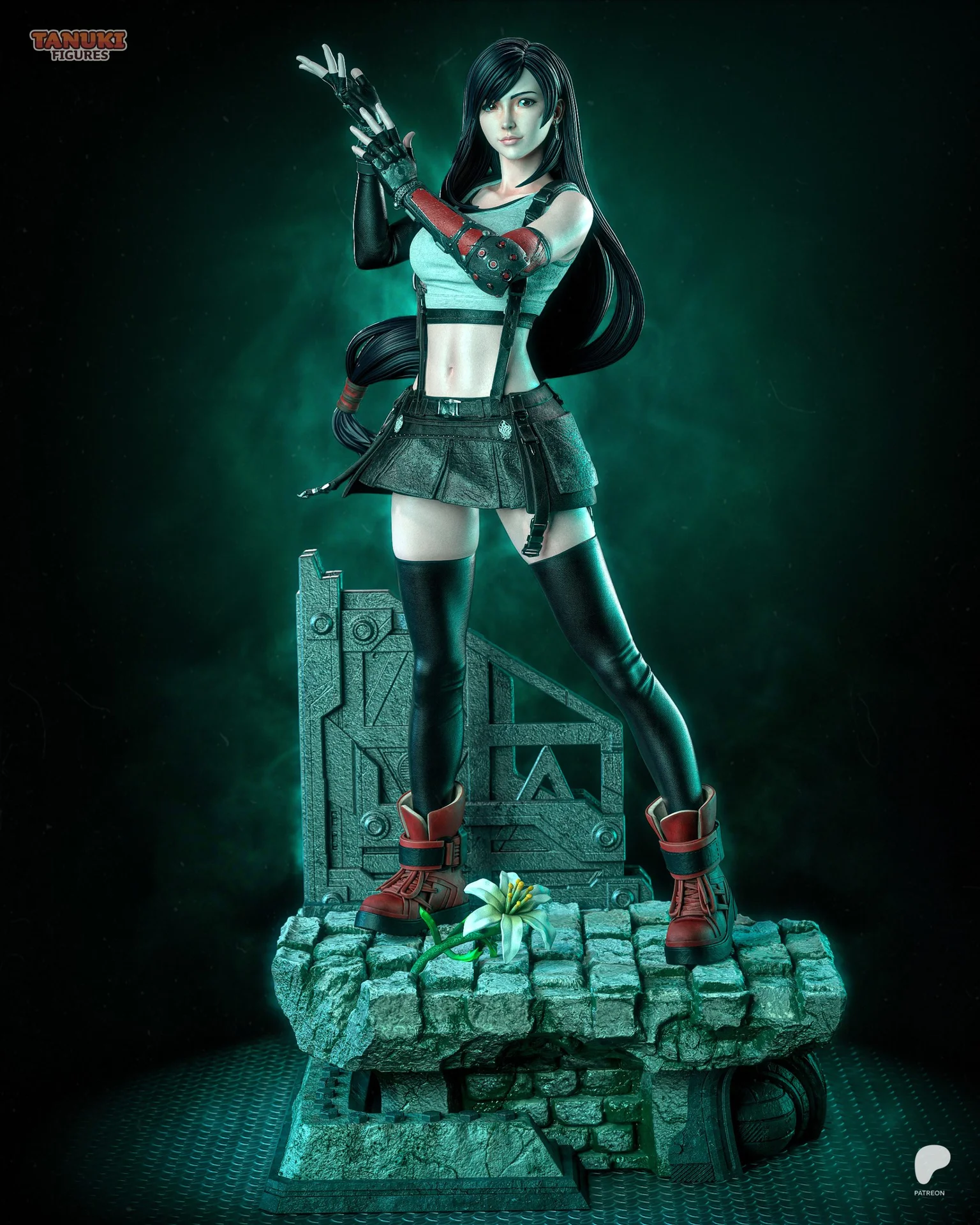 Фигурка Tifa Lockhart из игры Final Fantasy VII - миниатюра 2