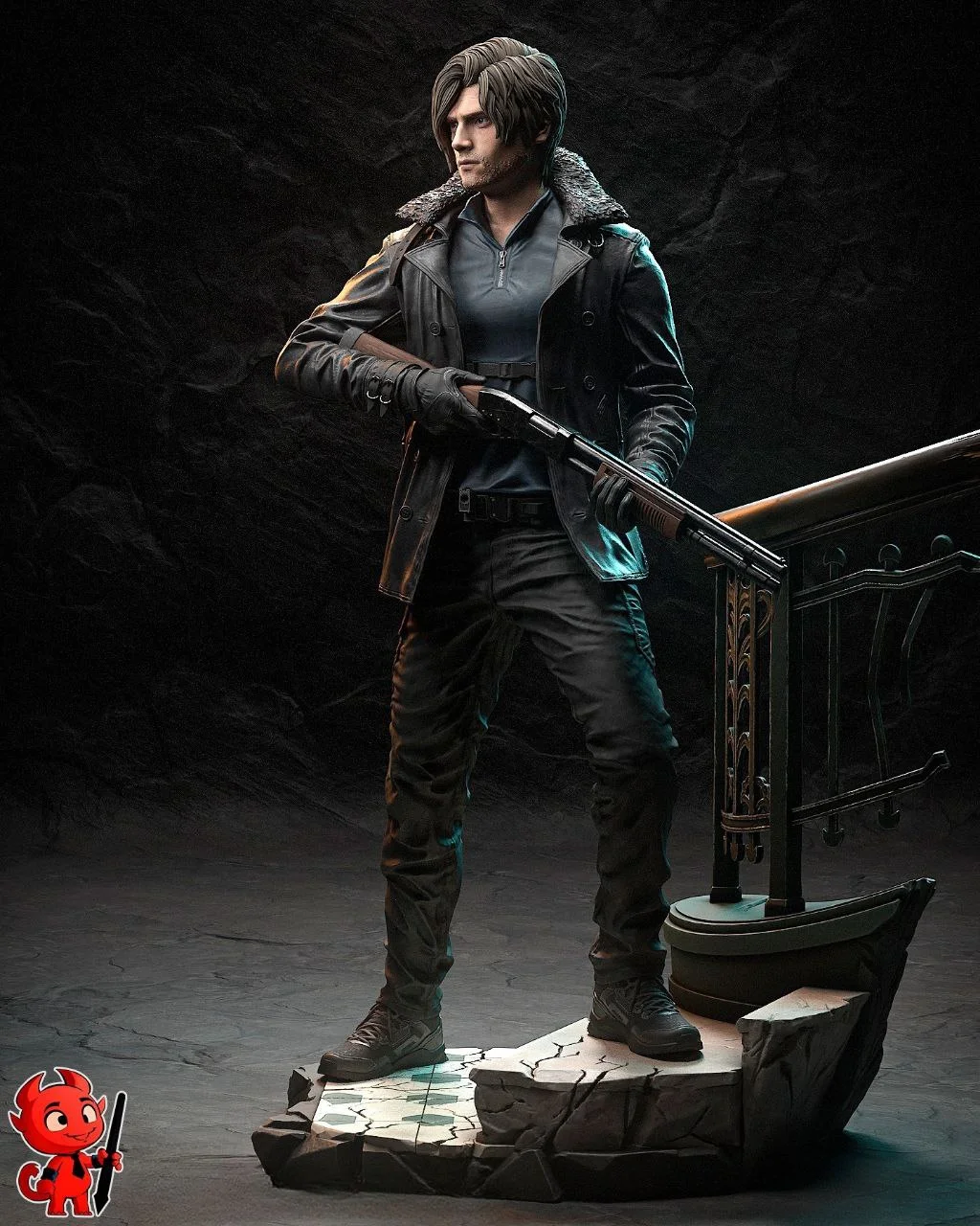Фигурка Leon S Kennedy из игры Resident Evil 9 - миниатюра 2