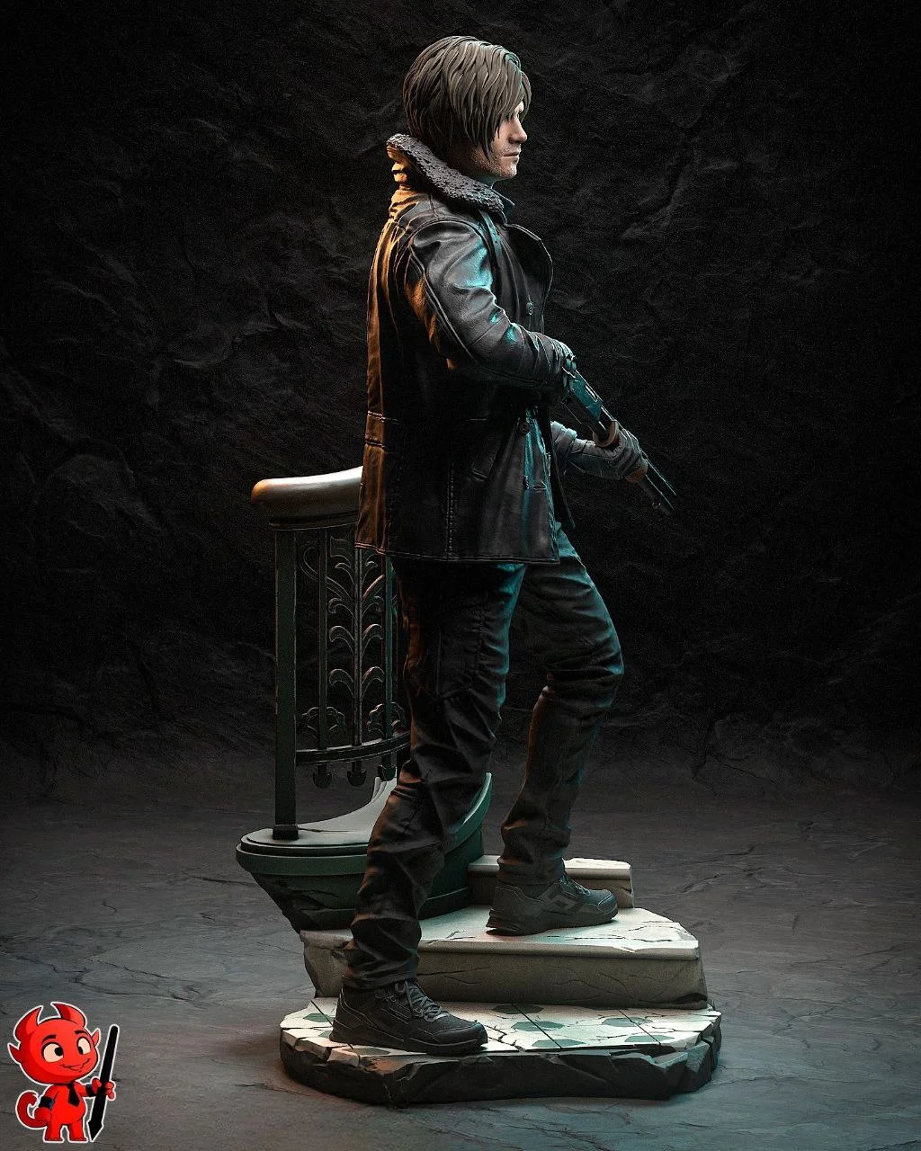 Фигурка Leon S Kennedy из игры Resident Evil 9 - миниатюра 4