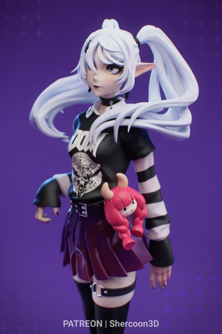 Фигурка Goth Frieren из аниме Sousou no Frieren - миниатюра 2