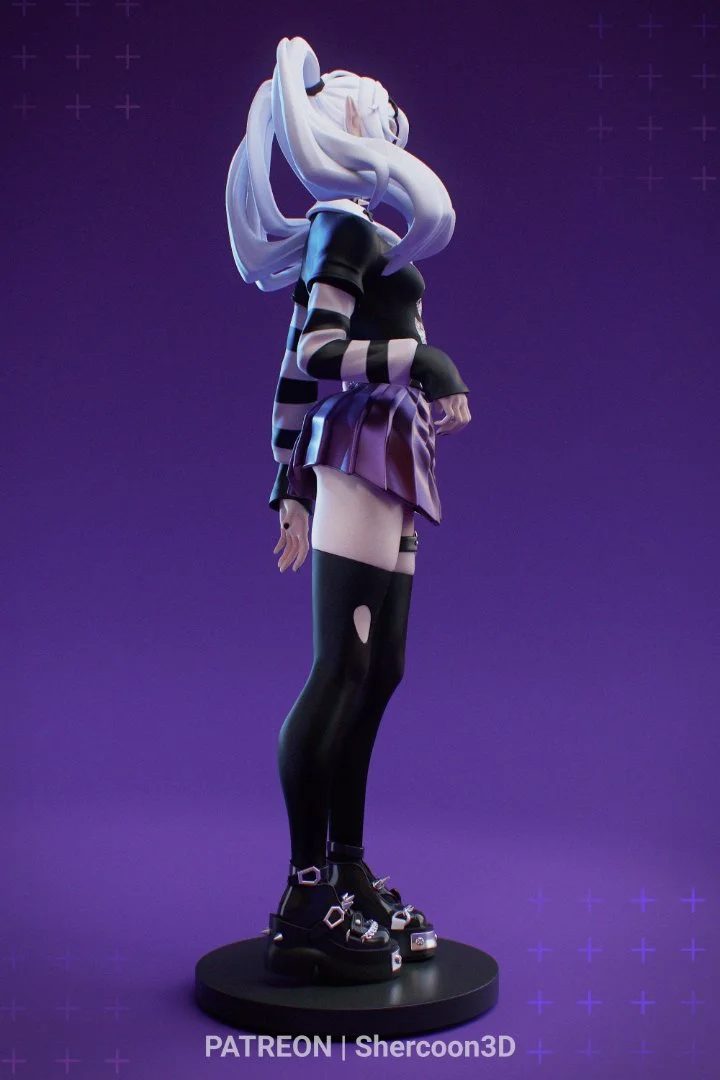 Фигурка Goth Frieren из аниме Sousou no Frieren - миниатюра 5