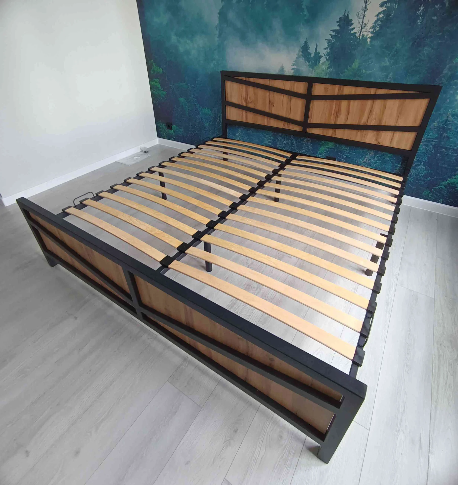 Кровать в стиле LOFT - миниатюра 4