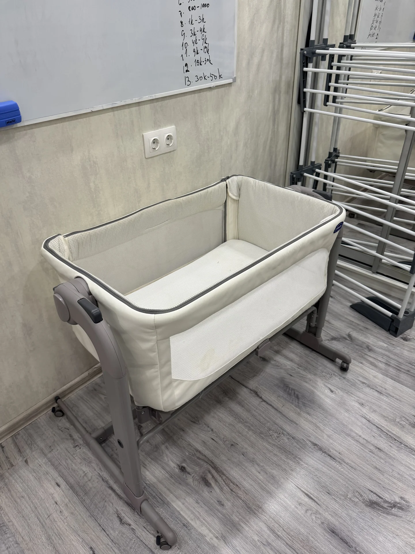 Кроватка люлька приставная chicco - миниатюра 5