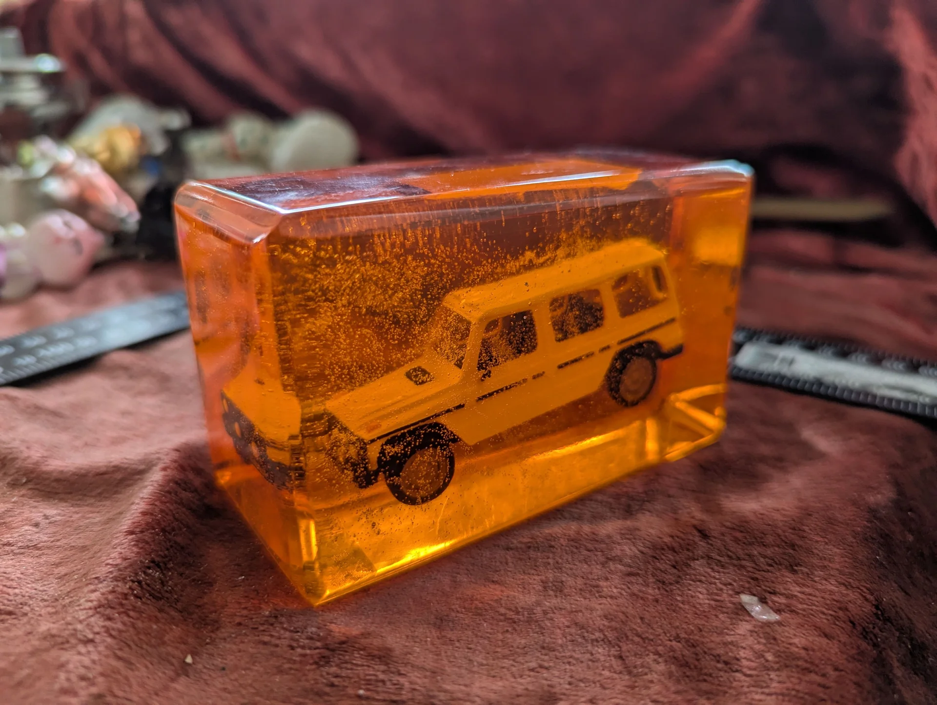 Модель Mercedes-Benz G-Class в смоле