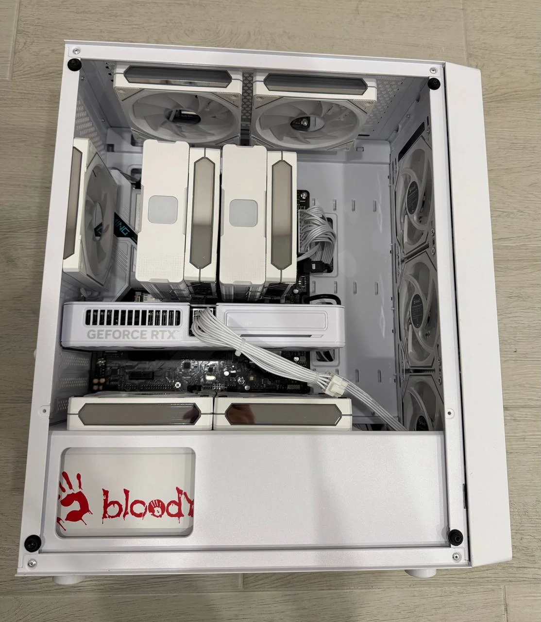 Игровой ПК i5 13600KF/RTX 5060/32Ram WHITE - изображение 1
