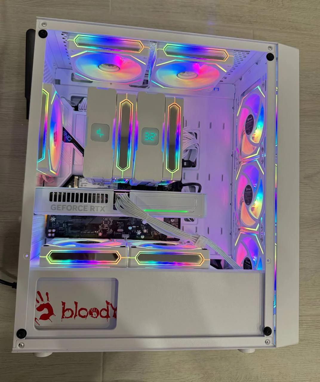 Игровой ПК i5 13600KF/RTX 5060/32Ram WHITE - миниатюра 8