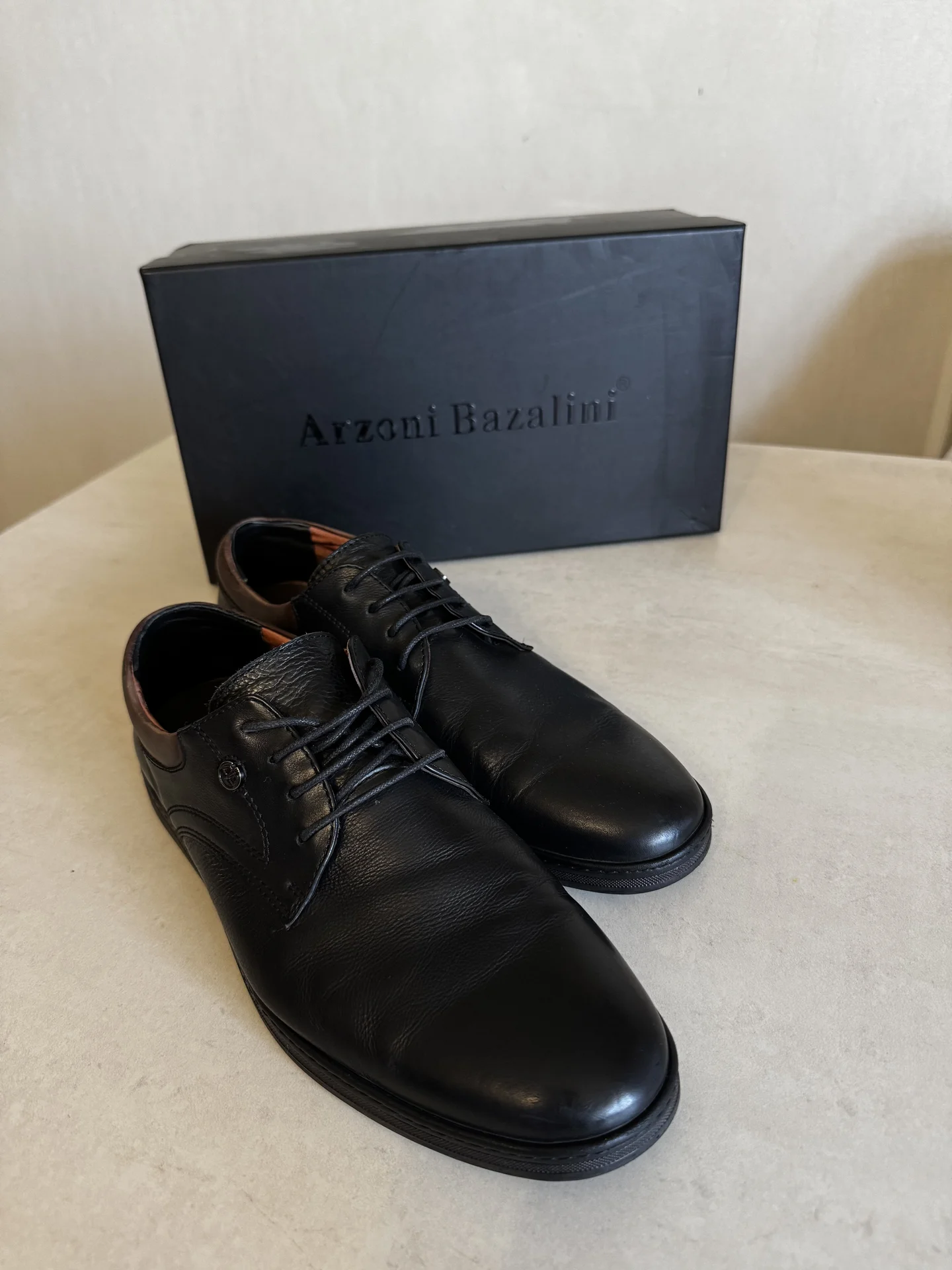 Мужские туфли Arzoni Bazalini 40р - миниатюра 2