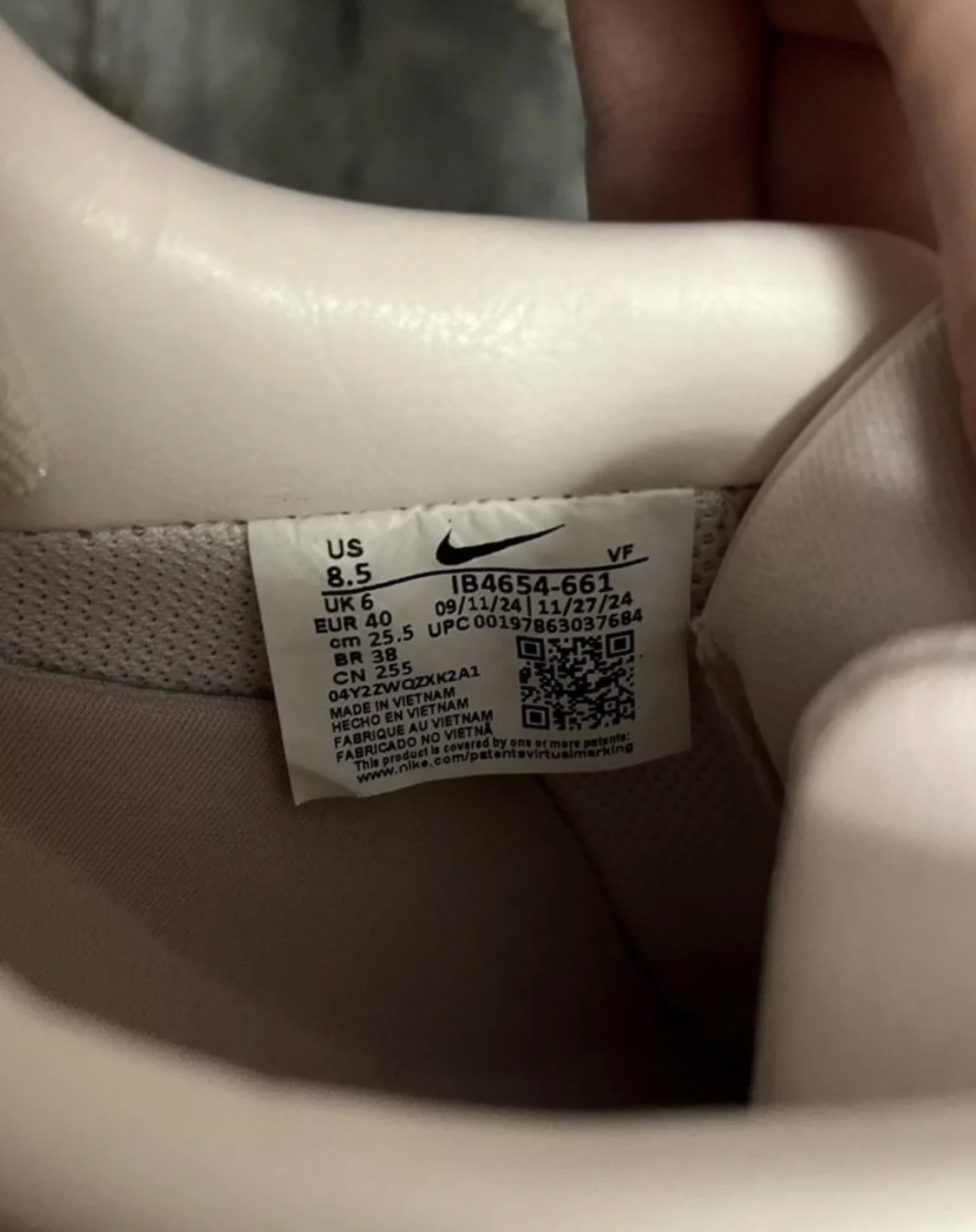 Кеды женские Nike air force 1'07 - миниатюра 5