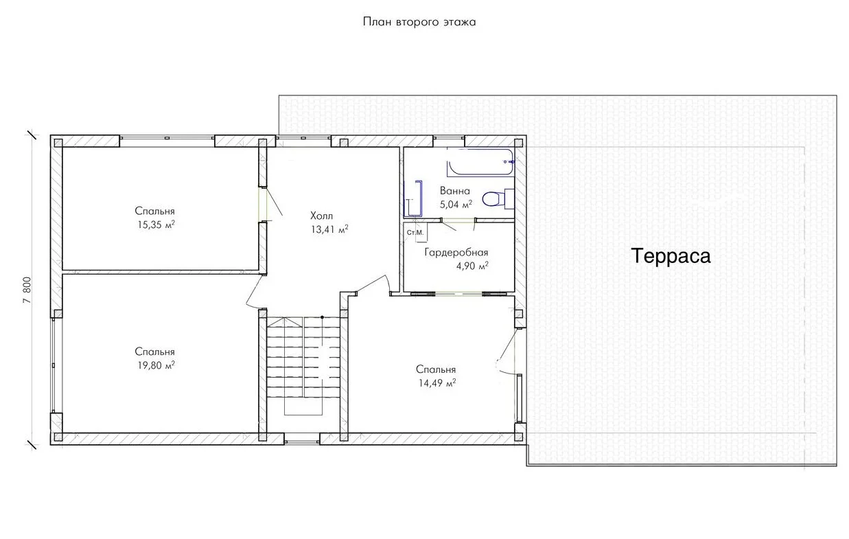 Продам коттедж 15 км Байкальского тракта с видом на Ангару - миниатюра 7
