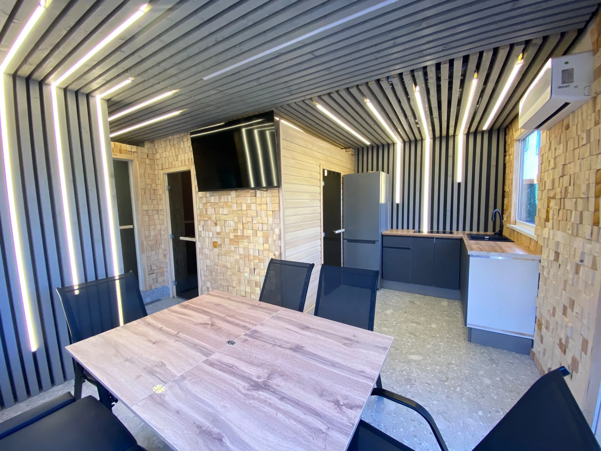 Аренда бани с мангалом и теплой, холодной  купелью - миниатюра 8