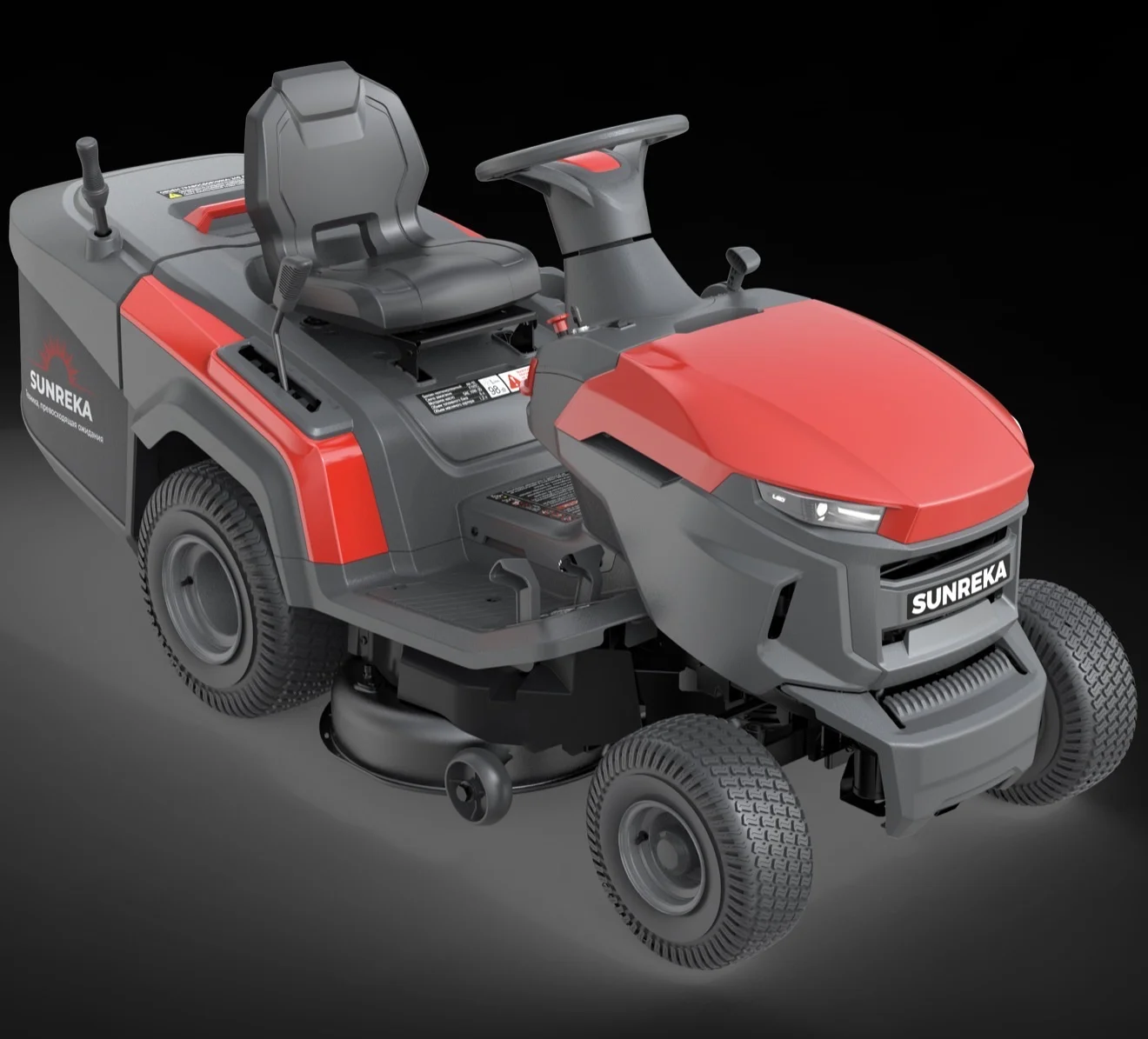 Бензиновый садовый райдер Sunreka GST38LEG - миниатюра 2