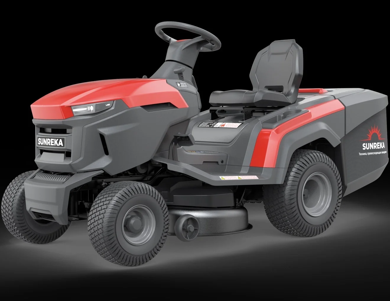Бензиновый садовый райдер Sunreka GST38LEG - миниатюра 4