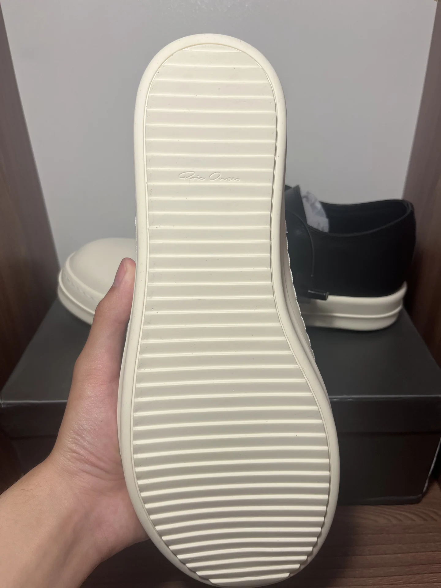 Кеды Rick Owens low strap - миниатюра 4