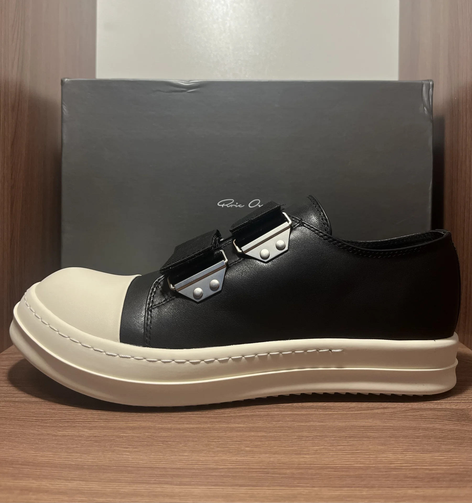 Кеды Rick Owens low strap - миниатюра 2