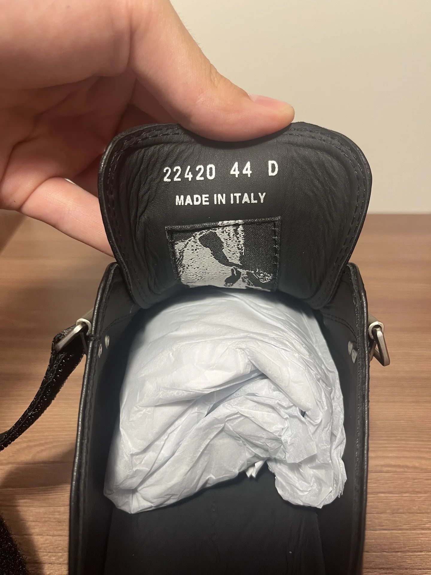 Кеды Rick Owens low strap - миниатюра 5