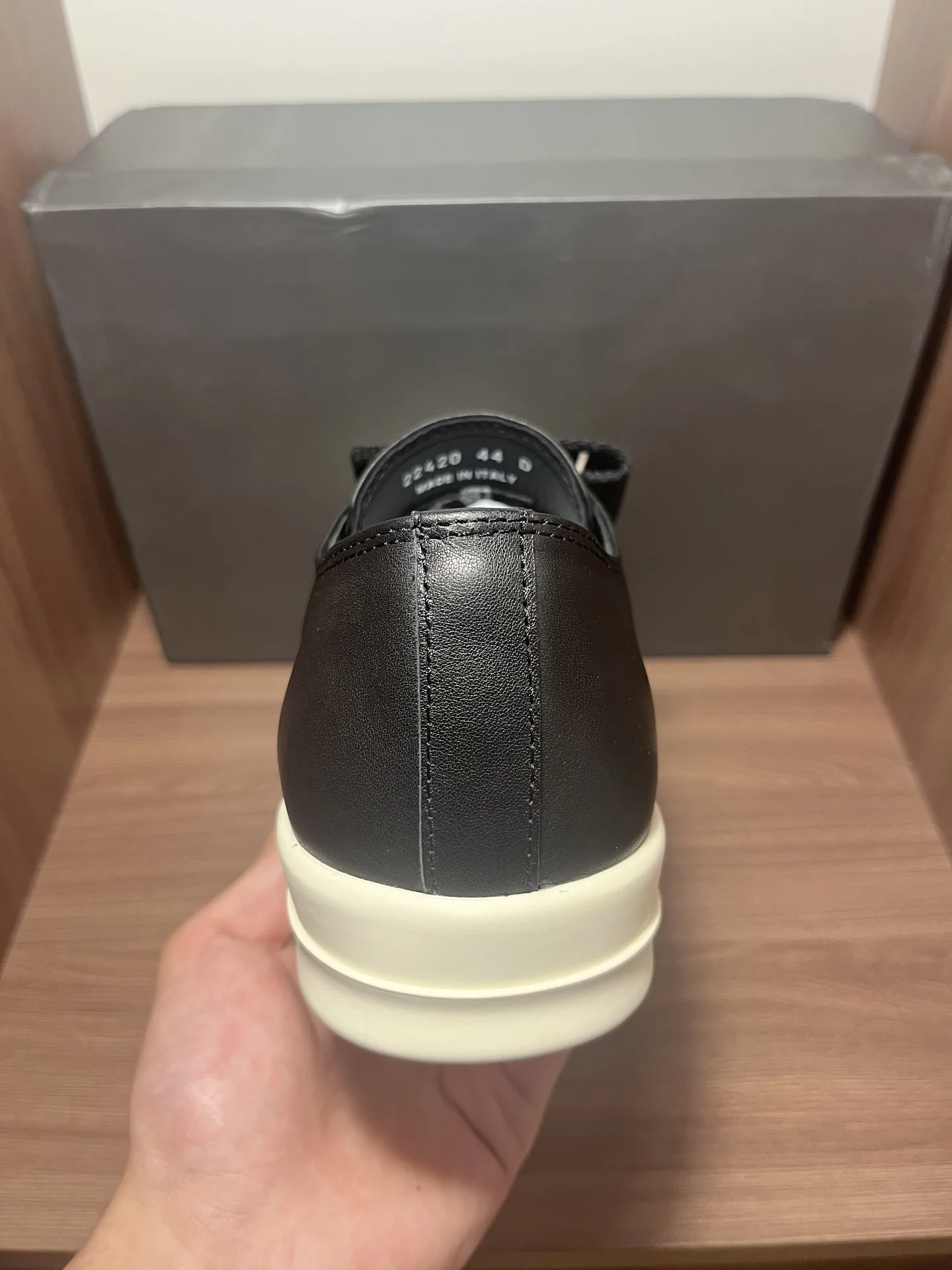 Кеды Rick Owens low strap - миниатюра 6