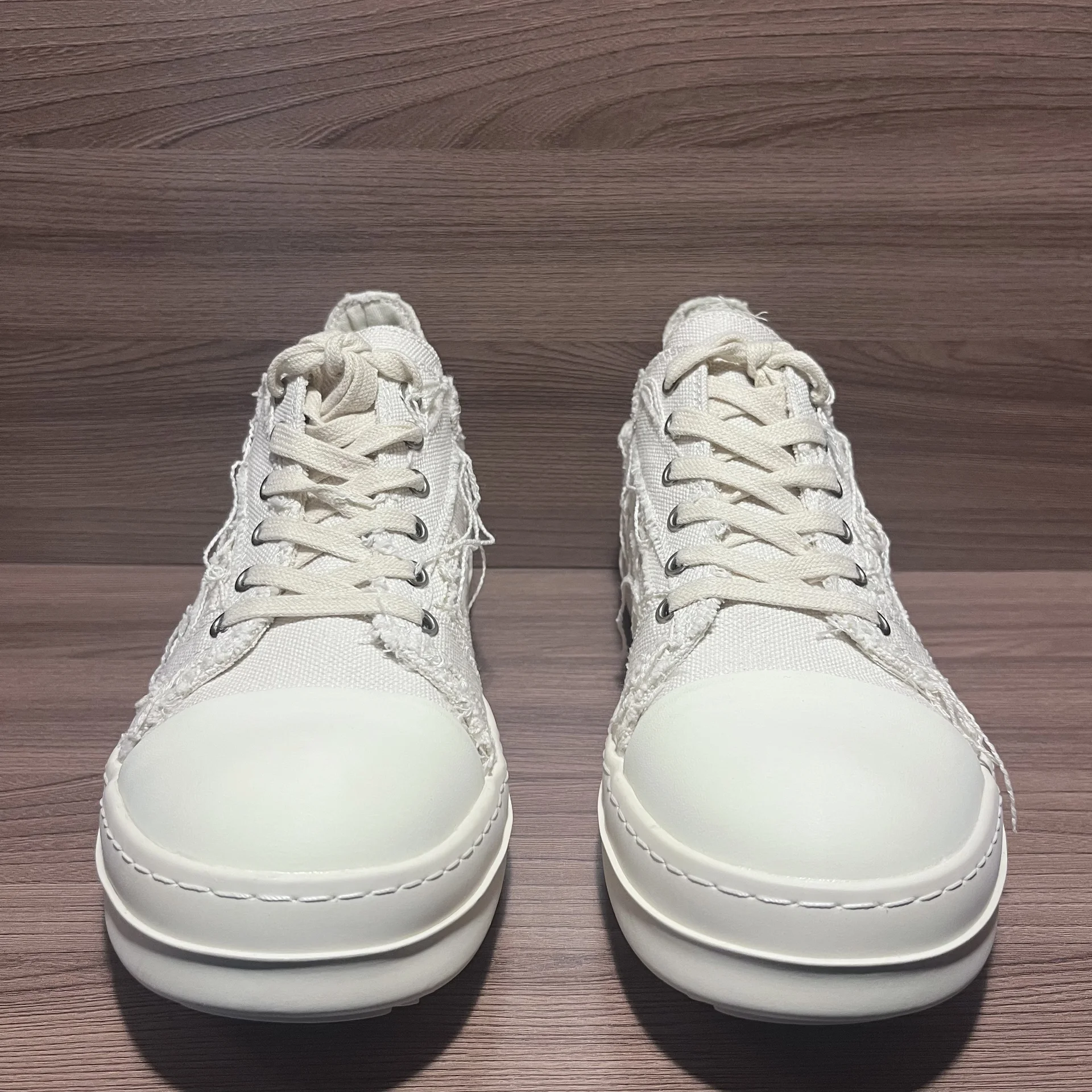 кеды rick owens ramones distressed - изображение 1