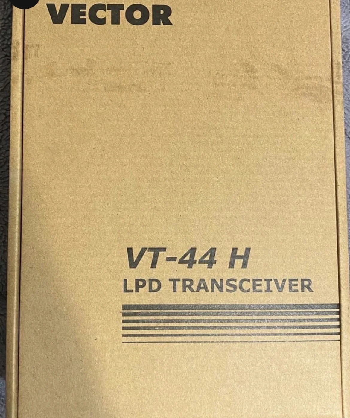 Рация vector vt 44h - изображение 1
