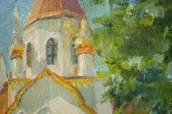 "Успенский монастырь на реставрации" - миниатюра 3
