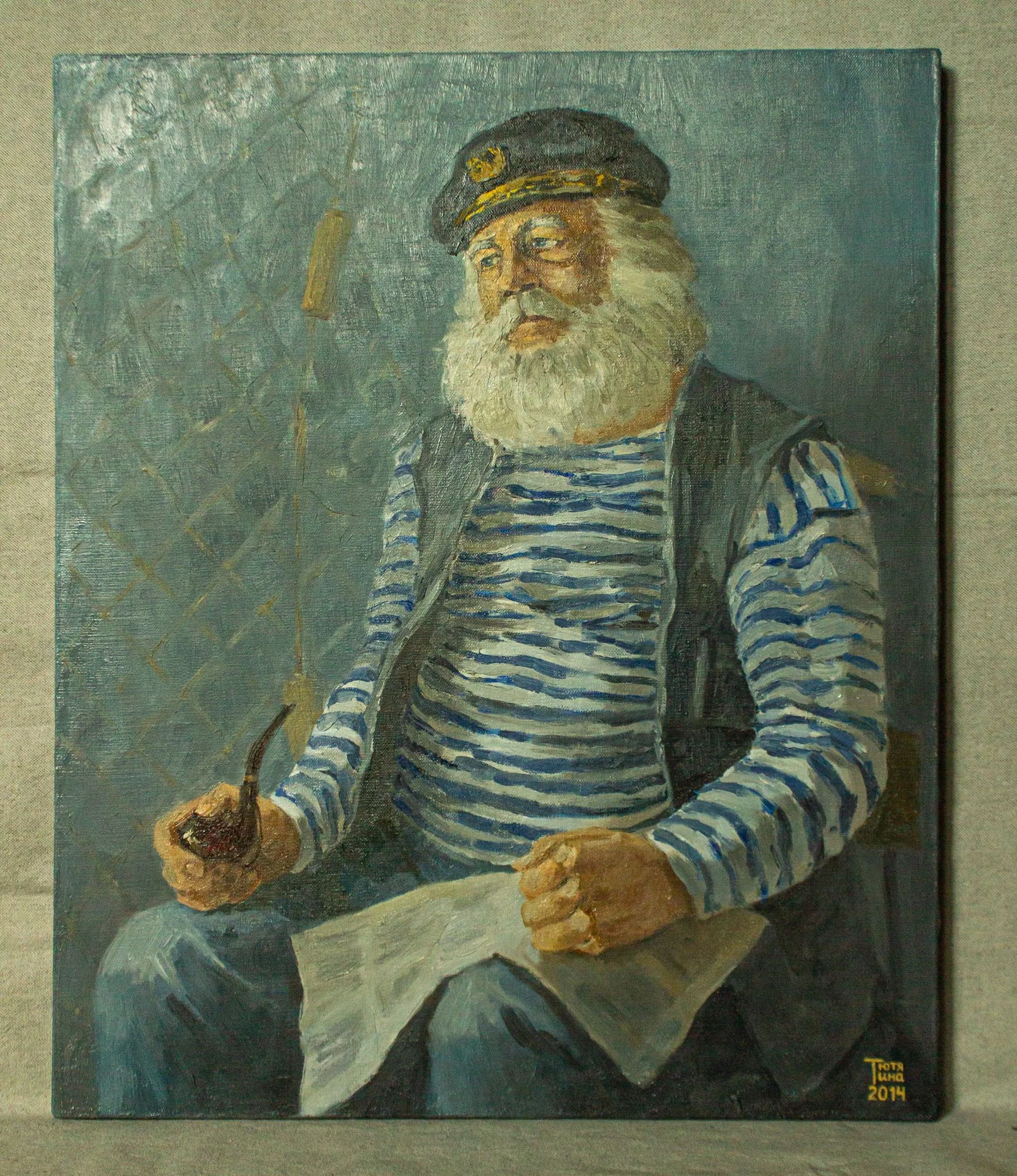 Старый моряк, портрет - изображение 1