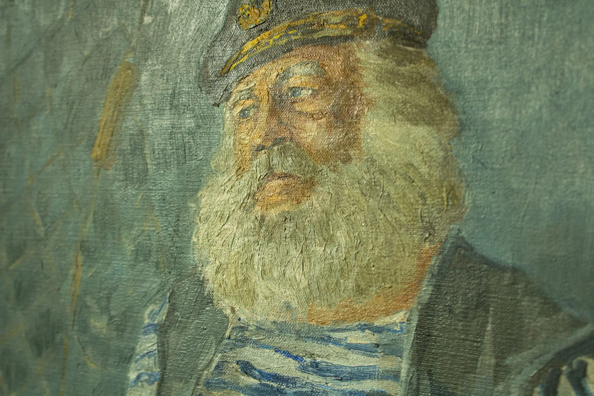 Старый моряк, портрет - миниатюра 4