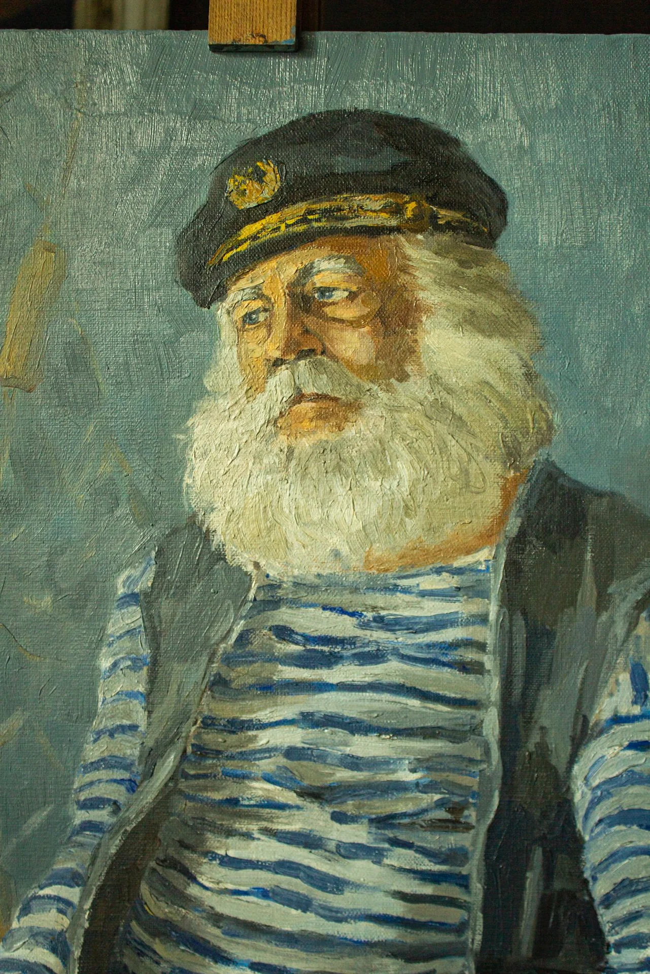 Старый моряк, портрет - миниатюра 6