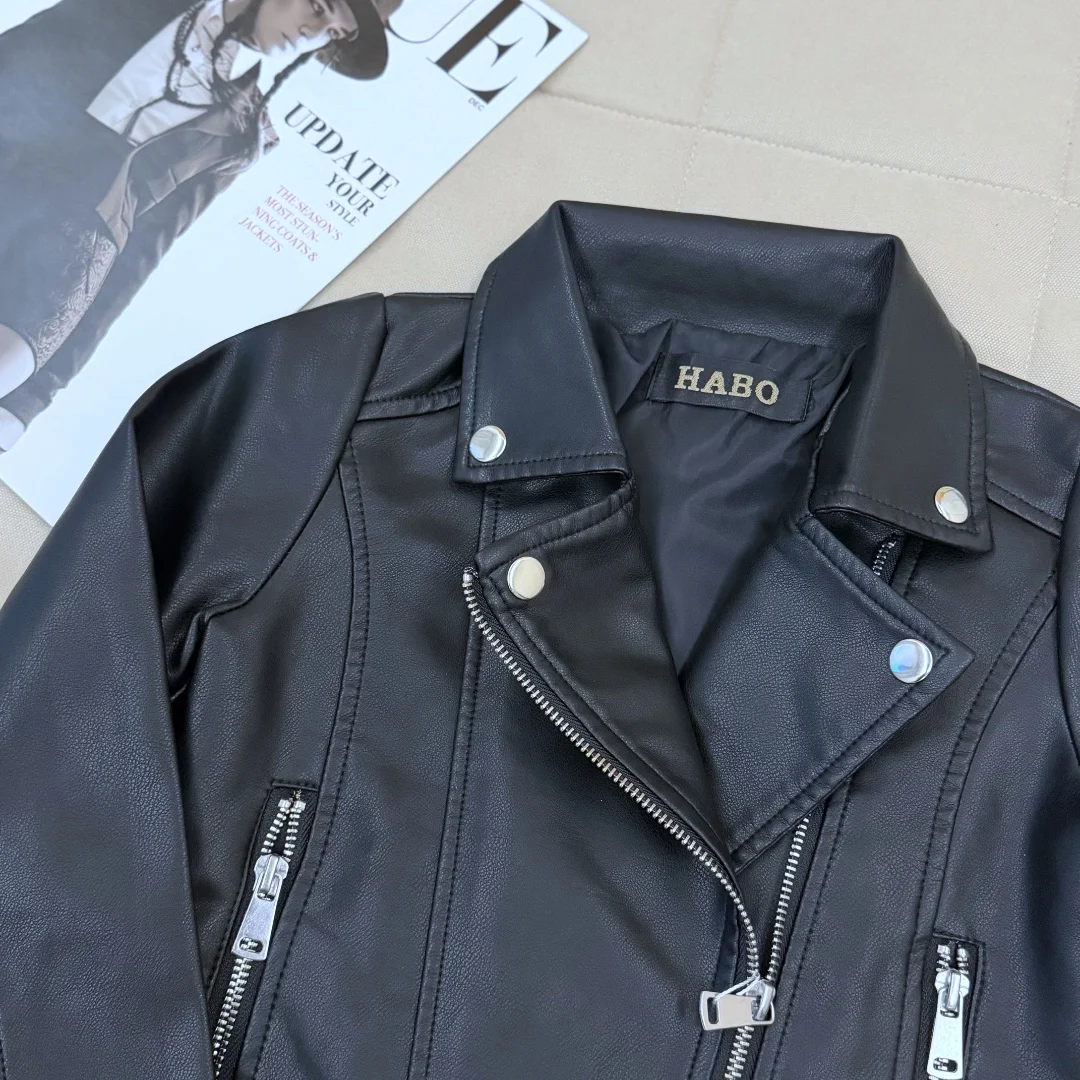 Куртка косуха детская эко-кожа - миниатюра 2
