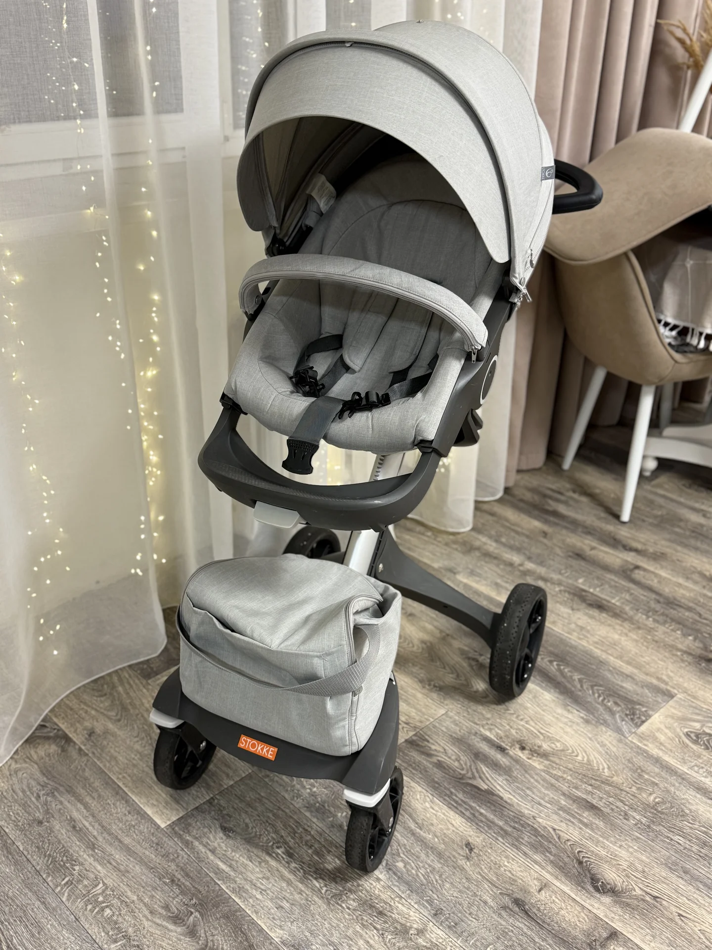 Stokke Xplory 2 в 1 люлька прогулочный блок - миниатюра 2