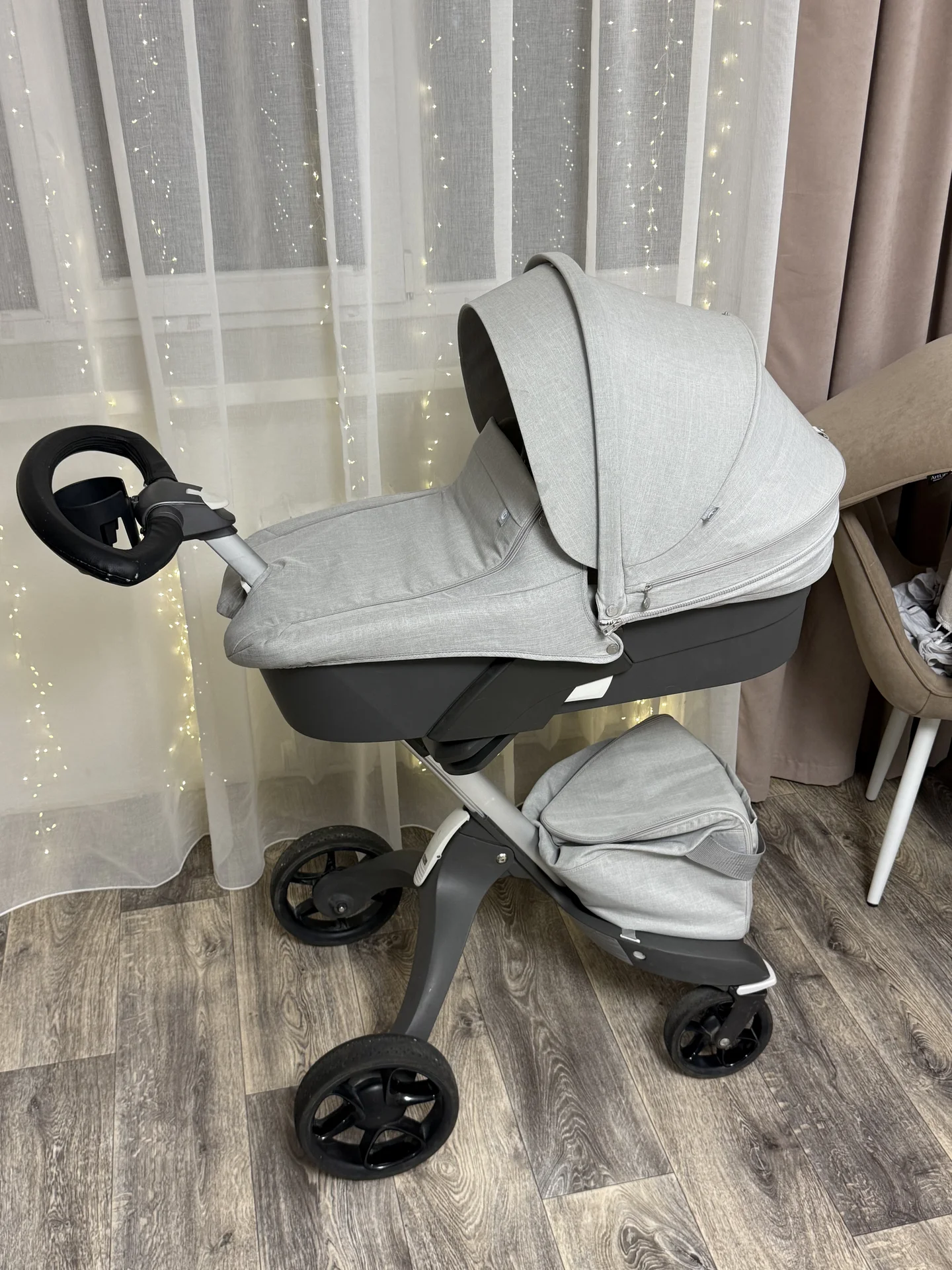 Stokke Xplory 2 в 1 люлька прогулочный блок - миниатюра 4
