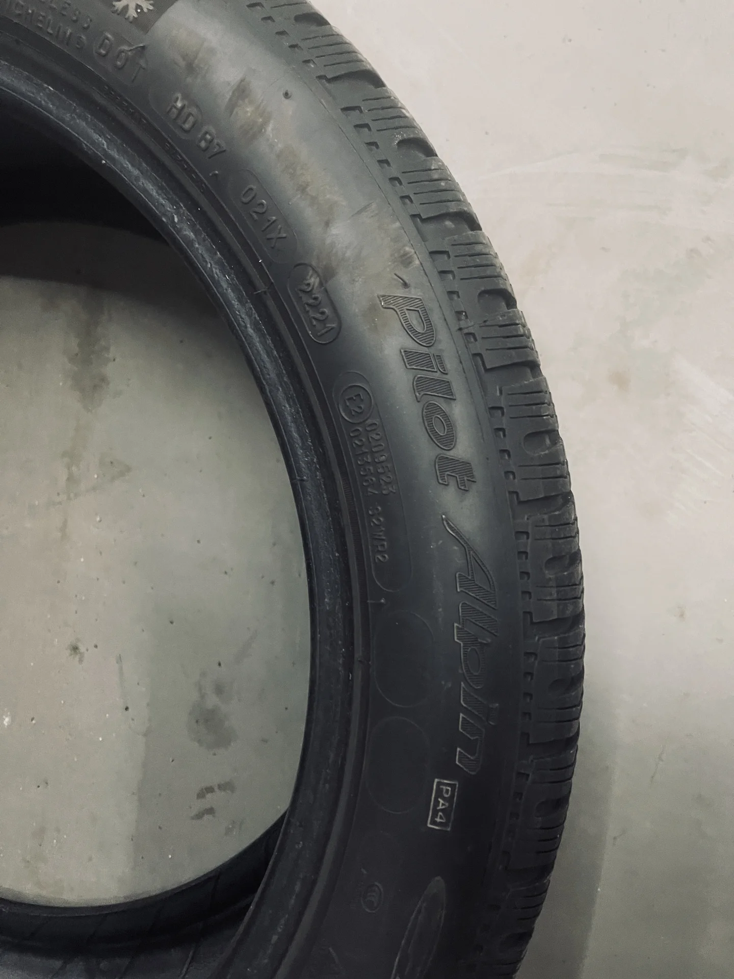 Шины машинные Michelin Pilot Alpin PA4 - миниатюра 4