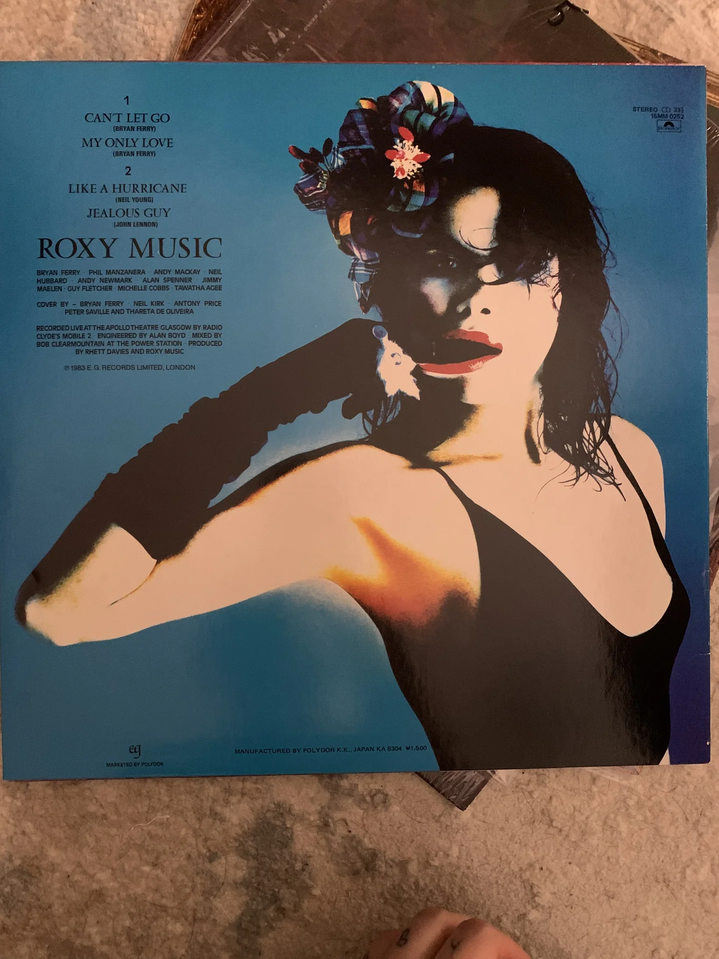 виниловая пластинка Roxy music - the high road - миниатюра 5