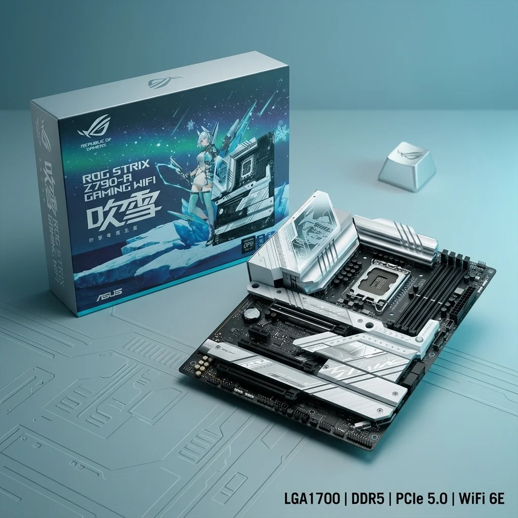 Материнская плата ASUS ROG STRIX Z790-A GAMING WIFI DDR5 - изображение 1