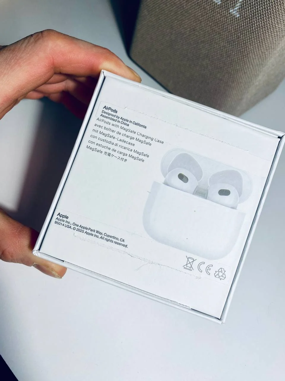 Наушники Airpods3 MagSafe/ Гарантия - миниатюра 4