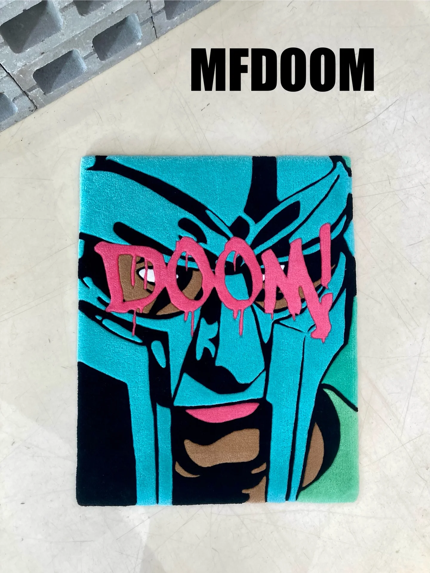 MF DOOM тафтинговый ковер - изображение 1
