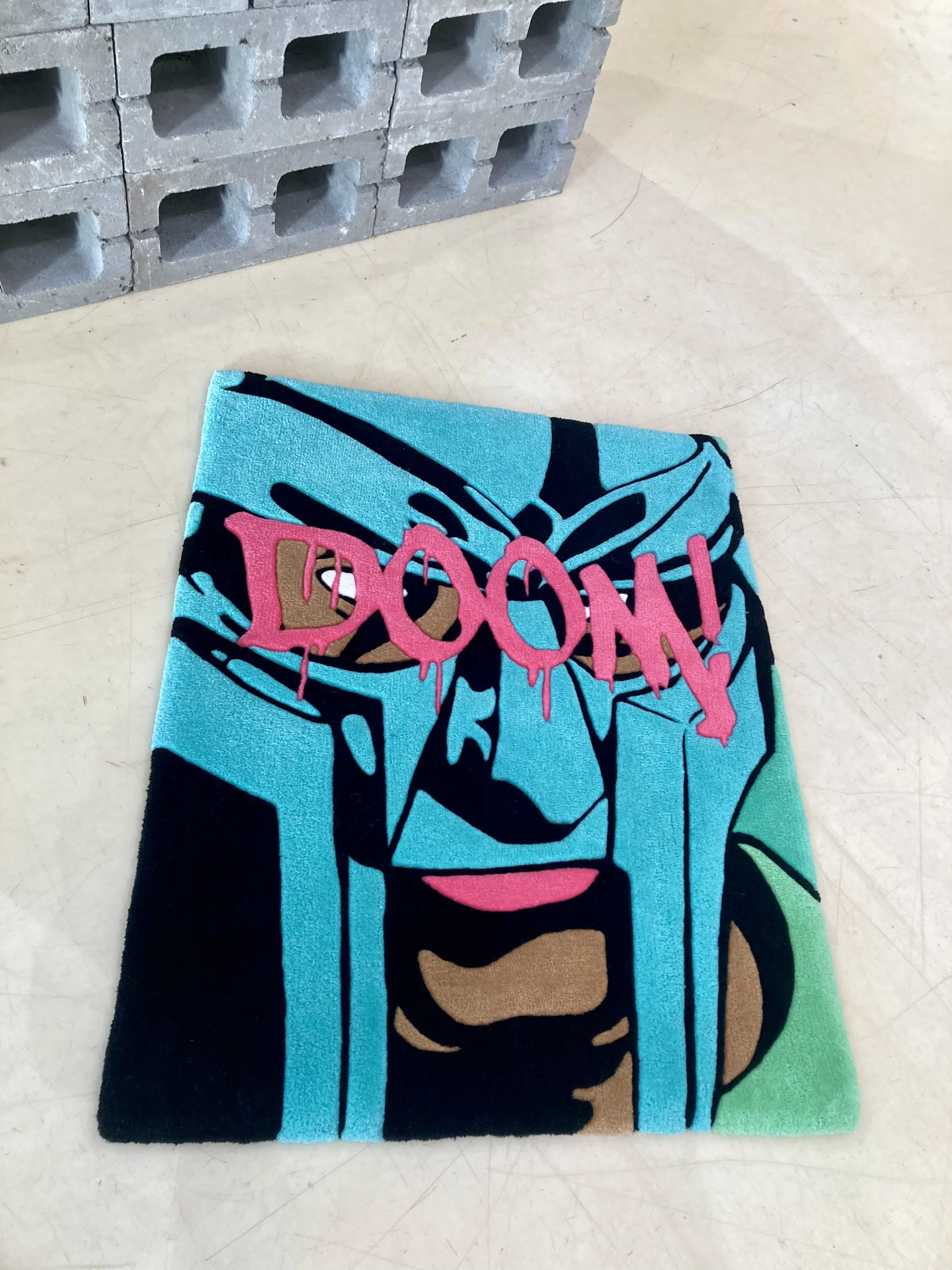 MF DOOM тафтинговый ковер - миниатюра 2