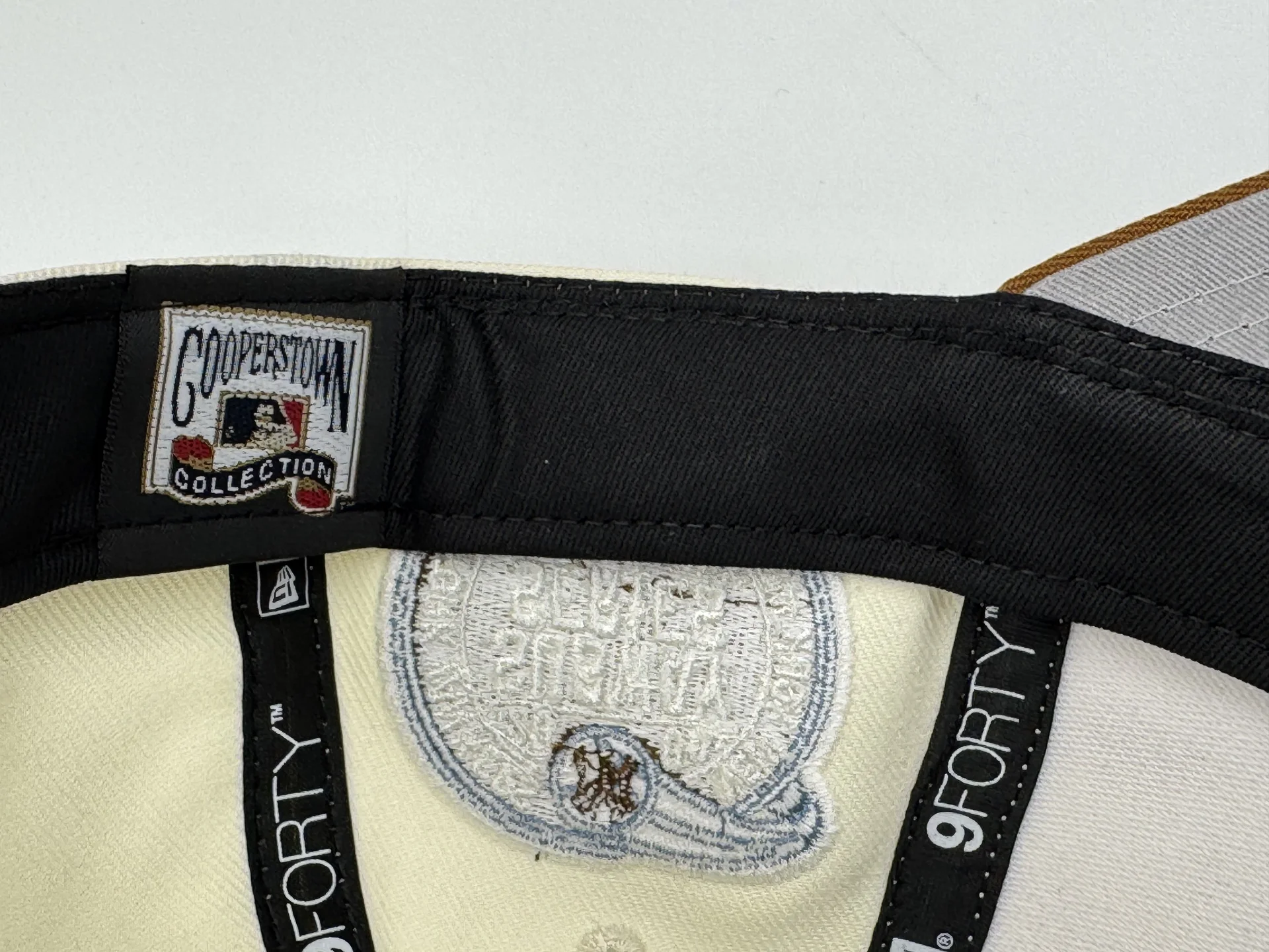 Бейсболка New Era A-Frame NY Yankees Chrome/Brown - миниатюра 10