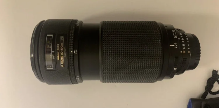 Nikon Объектив nikkor 80-200 ed - миниатюра 3