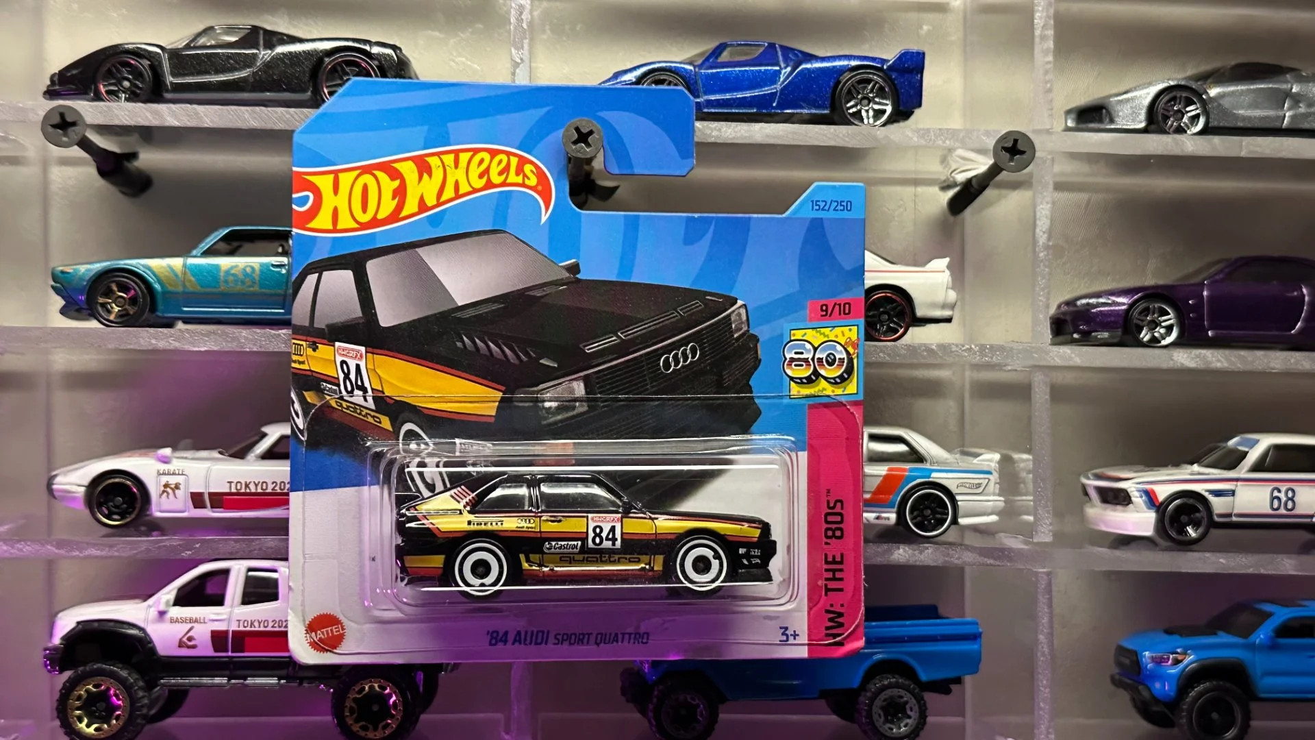 Hot wheels '84 Audi Sport Quattro(Black) - изображение 1