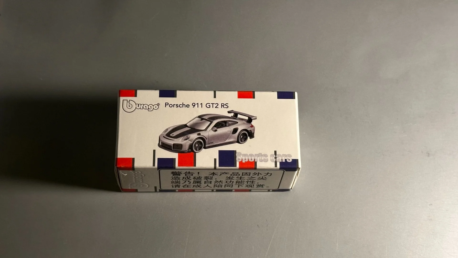 Burago Porsche 911 GT2 RS 1/64 - миниатюра 3