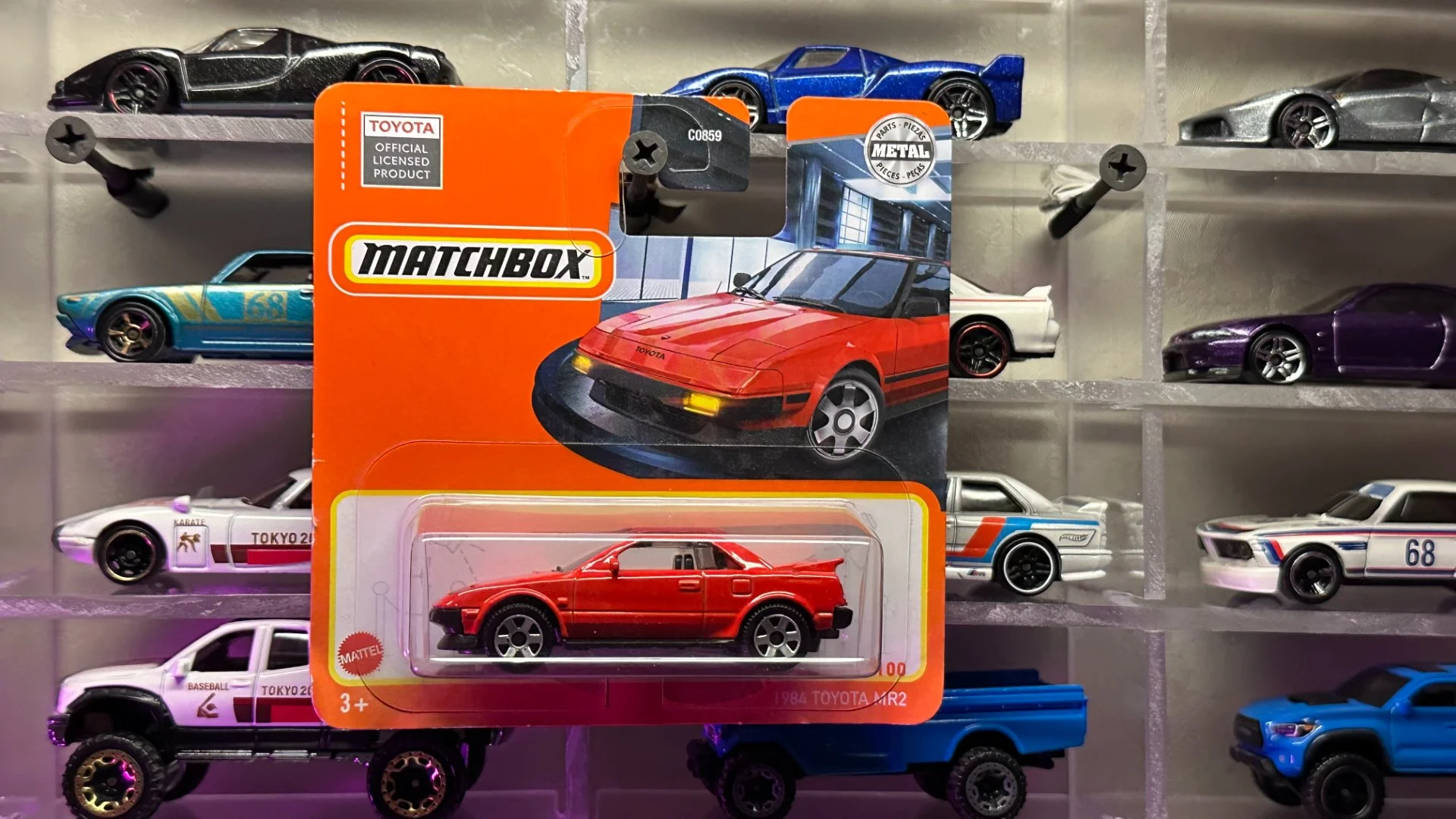 Matchbox 1984 Toyota MR2(red) - изображение 1