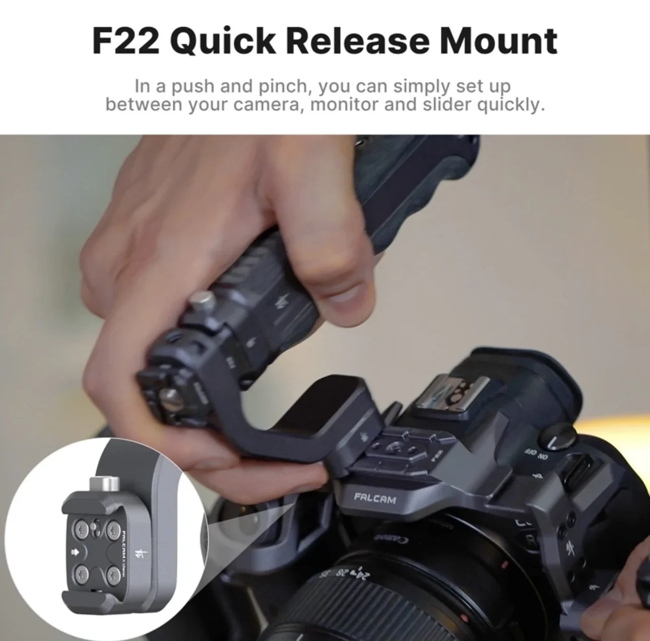Ulanzi Falcam F22 Quick Release Top Handle - миниатюра 4