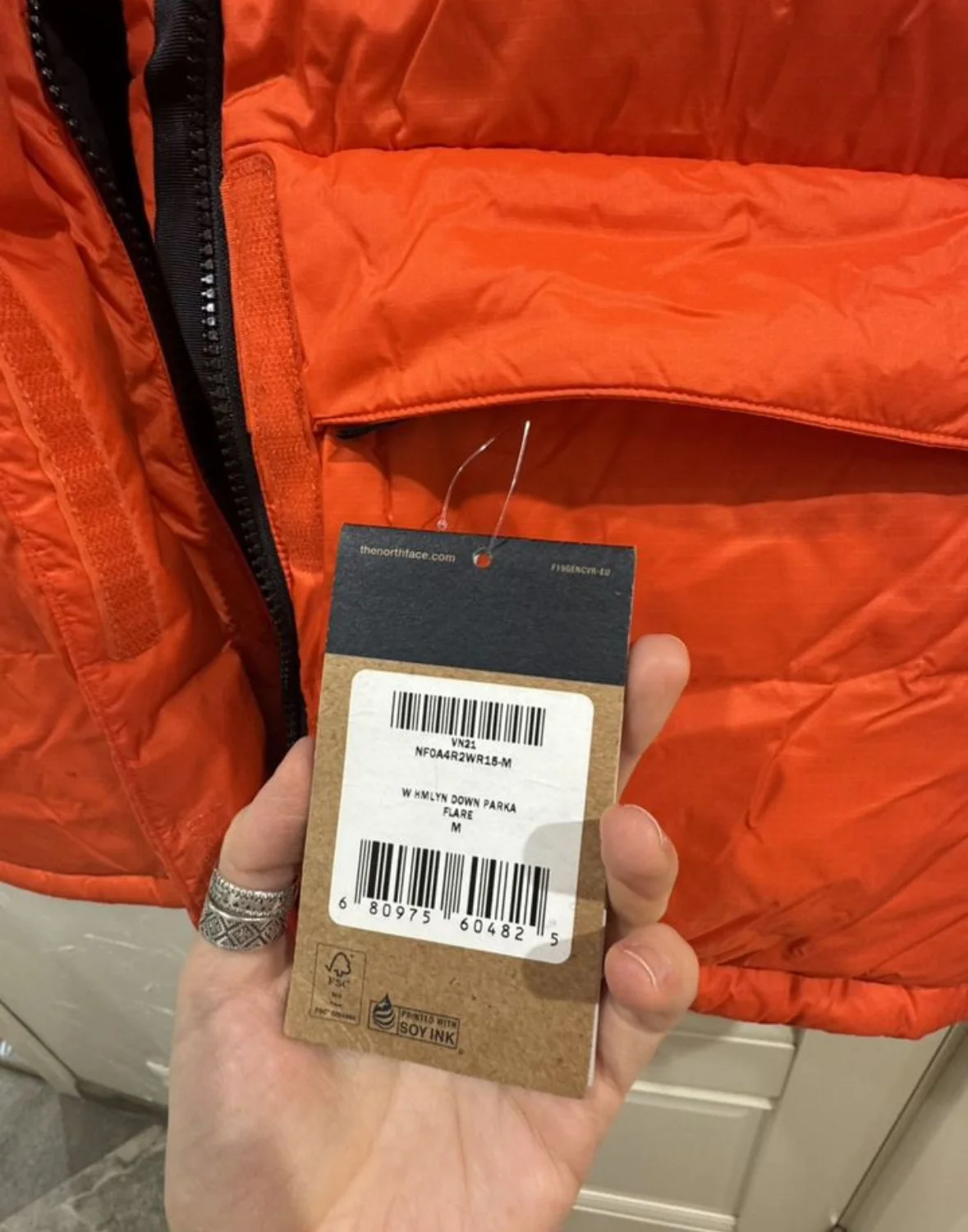 Куртка the north face himalayan M оригинал - миниатюра 7