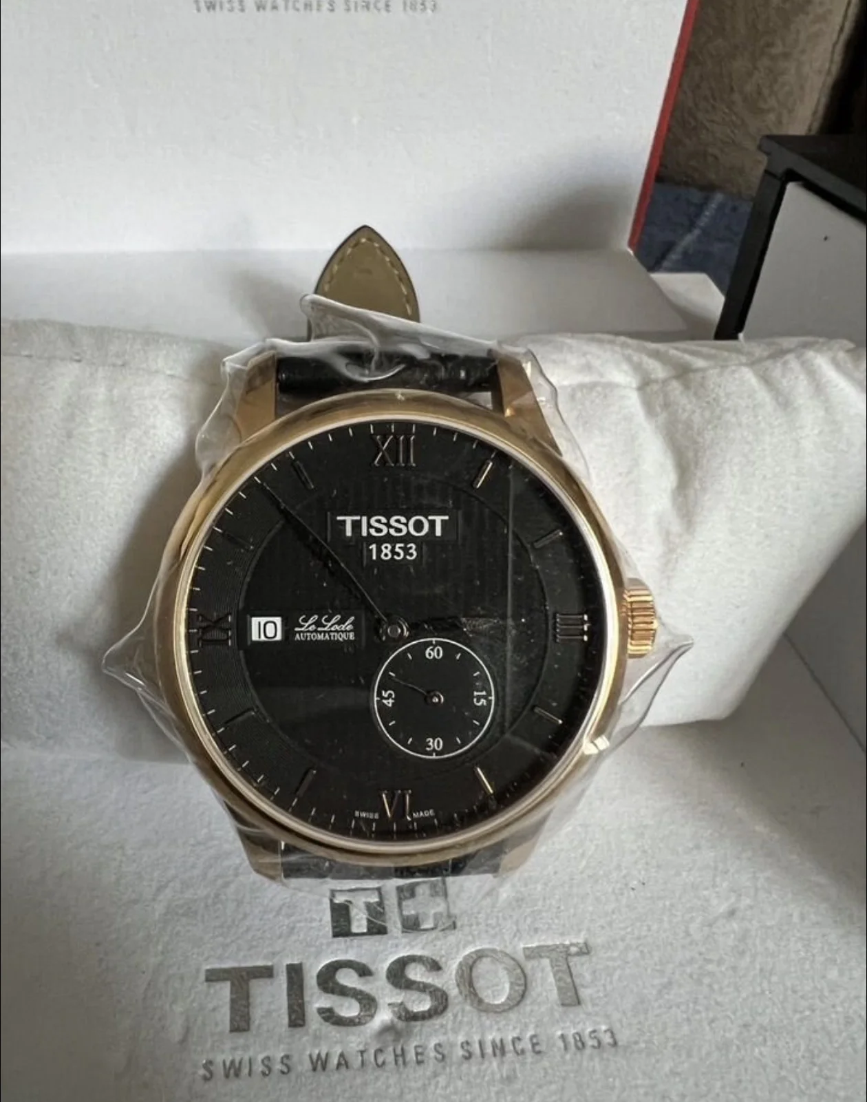 Часы мужские tissot 1853 механические - миниатюра 2