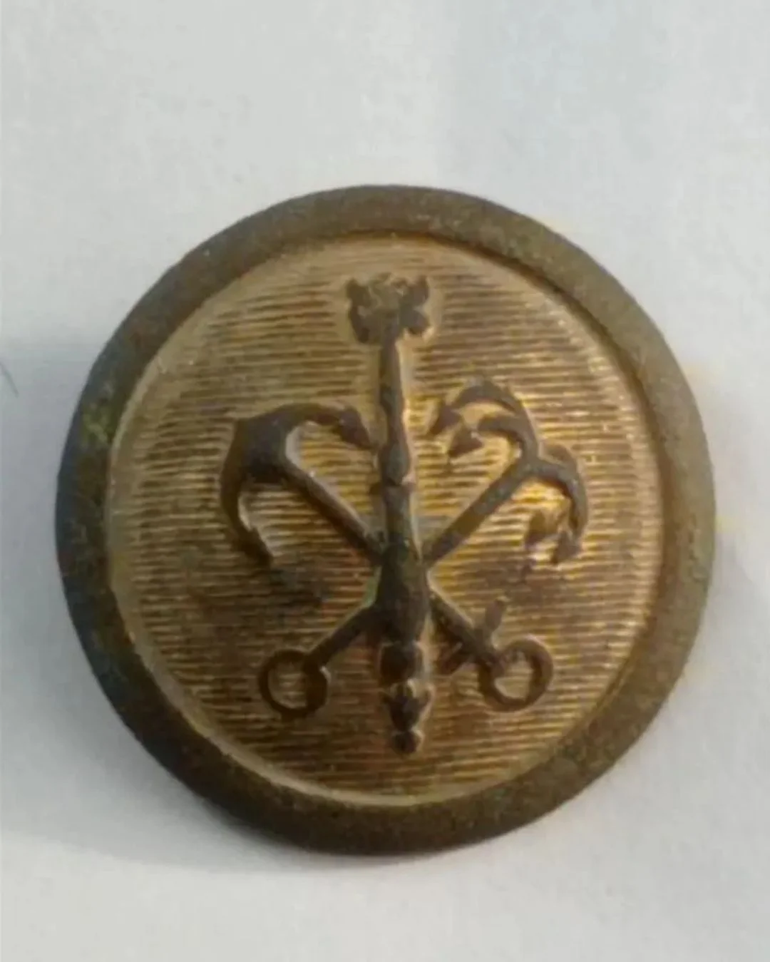Пуговица Императорский Яхт - Клуб 1898/1910 г - изображение 1
