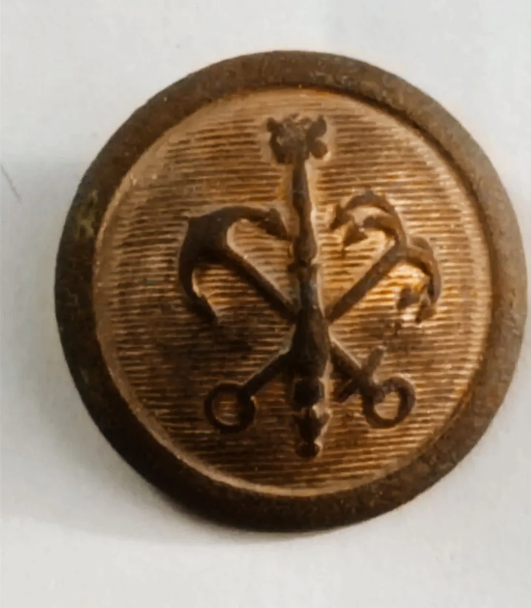 Пуговица Императорский Яхт - Клуб 1898/1910 г - миниатюра 3