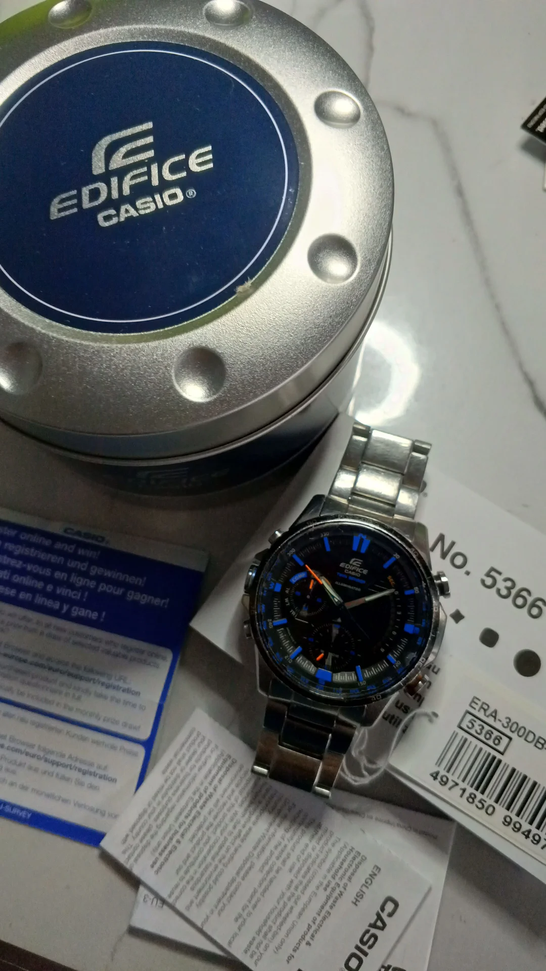 Часы Casio Edifice ERA-300DB - миниатюра 2